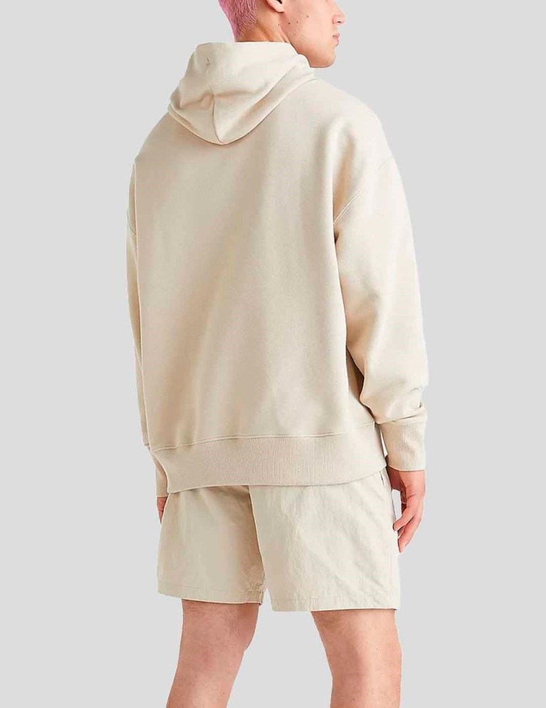 Felpa TOMMY JEANS tommy cattivo hoodie savannah sabbia